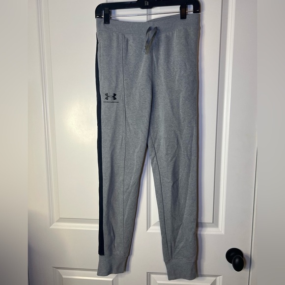 Under Armour Other - Under Armour Kids Gray and Black Joggers